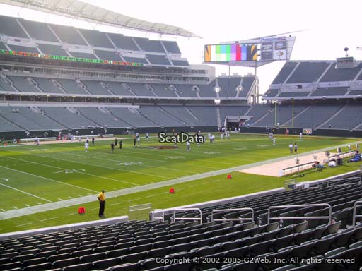 Seat view from section 146 at Paul Brown Stadium, home of the Cincinnati Bengals