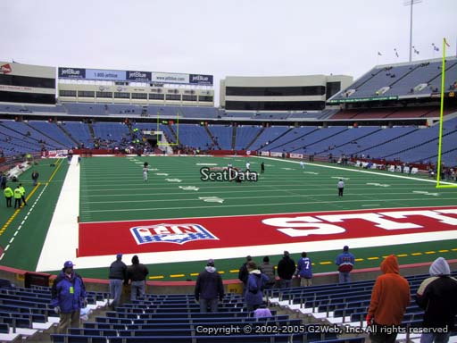 Seat view from section 103 at New Era Field, home of the Buffalo Bills