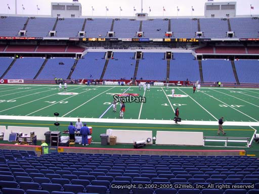 Seat view from section 111 at New Era Field, home of the Buffalo Bills