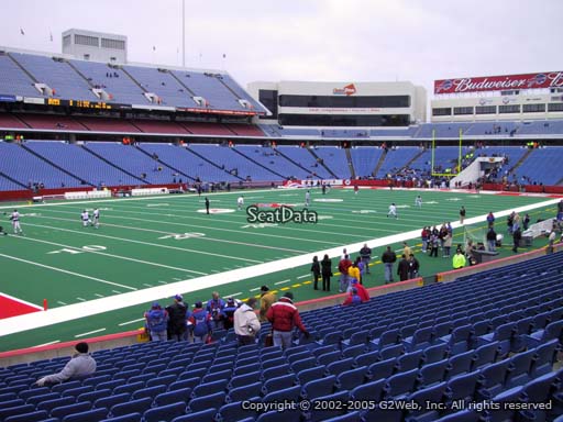 Seat view from section 138 at New Era Field, home of the Buffalo Bills