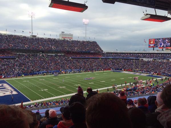 Seat view from section 215 at New Era Field, home of the Buffalo Bills