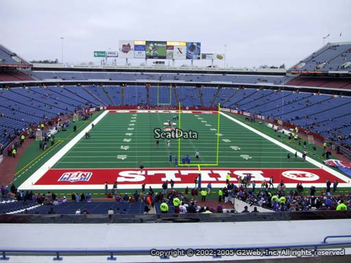 Seat view from section 223 at New Era Field, home of the Buffalo Bills