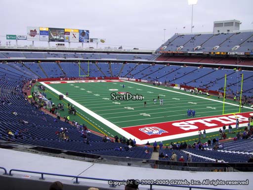 Seat view from section 226 at New Era Field, home of the Buffalo Bills