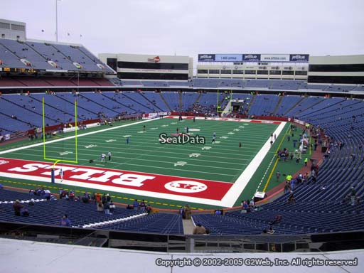 Seat view from section 242 at New Era Field, home of the Buffalo Bills
