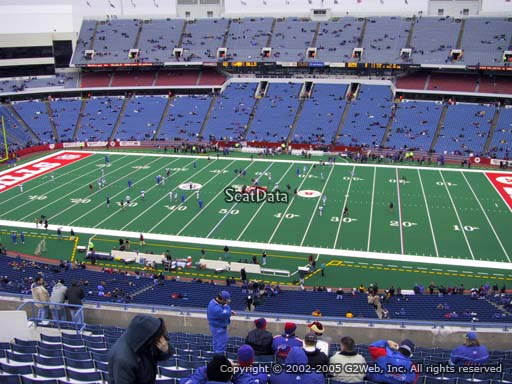 Seat view from section 310 at New Era Field, home of the Buffalo Bills