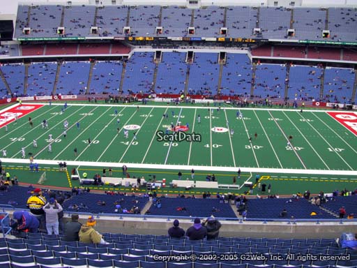 Seat view from section 311 at New Era Field, home of the Buffalo Bills