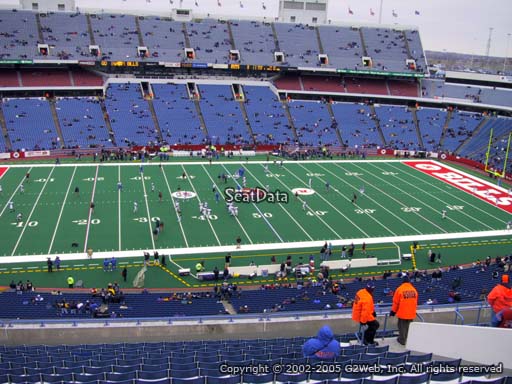 Seat view from section 313 at New Era Field, home of the Buffalo Bills