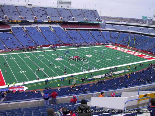 Seat view from section 315 at New Era Field, home of the Buffalo Bills