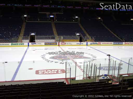 Seat view from section 115 at Nationwide Arena, home of the Columbus Blue Jackets