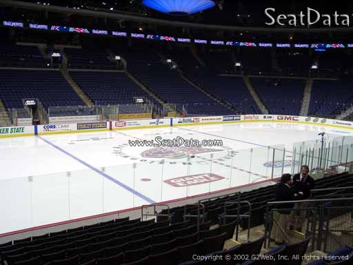 Seat view from section 116 at Nationwide Arena, home of the Columbus Blue Jackets