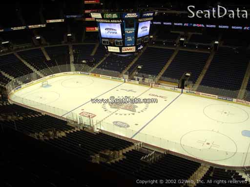 Seat view from section 215 at Nationwide Arena, home of the Columbus Blue Jackets