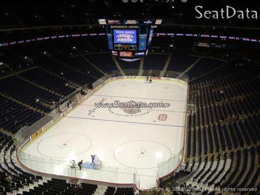 Seat view from section 223 at Nationwide Arena, home of the Columbus Blue Jackets