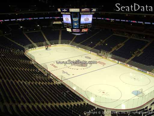 Seat view from section 228 at Nationwide Arena, home of the Columbus Blue Jackets