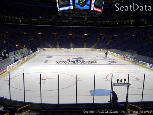 Seat view from section 123 the Enterprise Center, home of the St. Louis Blues