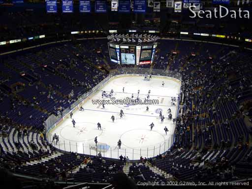 Seat view from section 310 the Enterprise Center, home of the St. Louis Blues