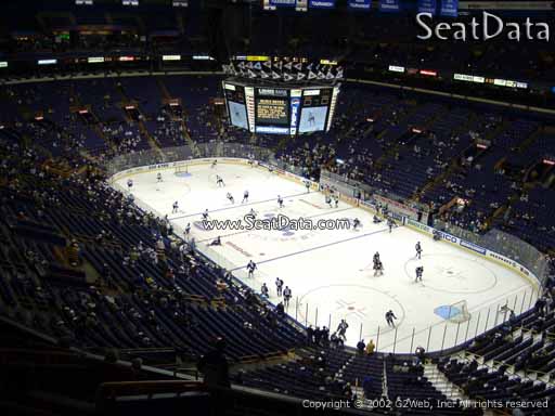 Seat view from section 315 the Enterprise Center, home of the St. Louis Blues
