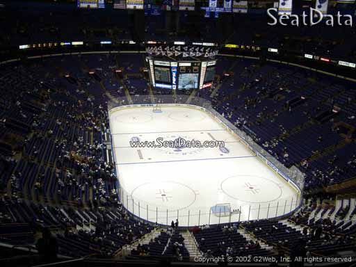 Seat view from section 330 the Enterprise Center, home of the St. Louis Blues
