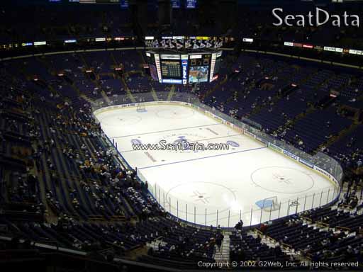 Seat view from section 331 the Enterprise Center, home of the St. Louis Blues
