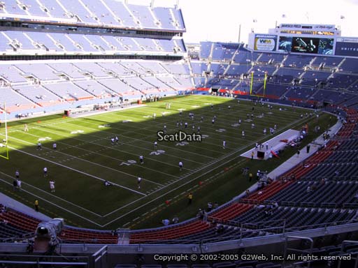 Seat view from section 318 at Sports Authority Field at Mile High Stadium, home of the Denver Broncos