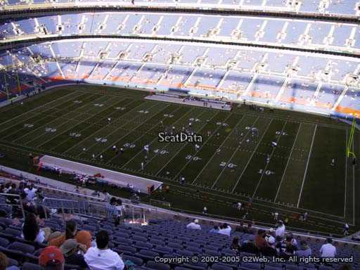 Seat view from section 504 at Sports Authority Field at Mile High Stadium, home of the Denver Broncos