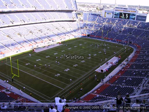 Seat view from section 516 at Sports Authority Field at Mile High Stadium, home of the Denver Broncos