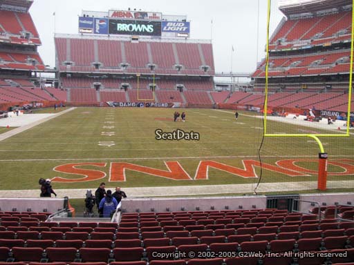 Seat view from section 146 at FirstEnergy Stadium, home of the Cleveland Browns