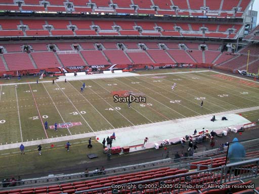 Seat view from section 306 at FirstEnergy Stadium, home of the Cleveland Browns