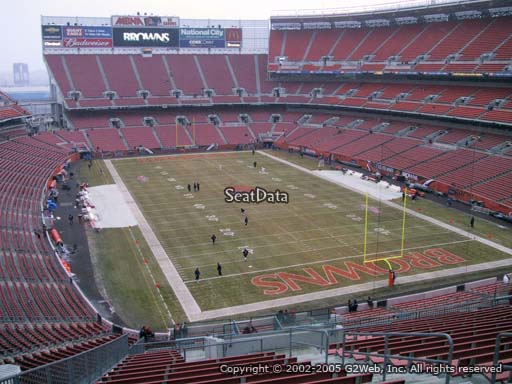 Seat view from section 317 at FirstEnergy Stadium, home of the Cleveland Browns