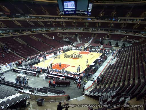 Seat view from section 223 at the United Center, home of the Chicago Bulls
