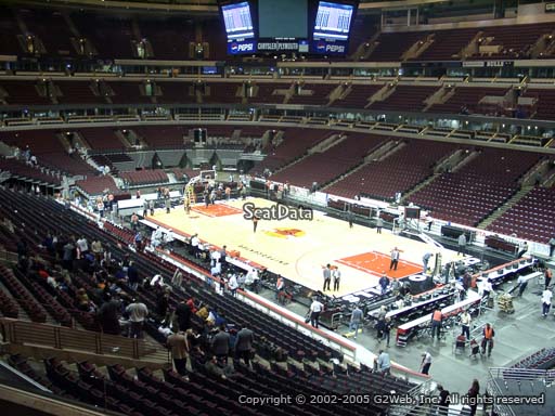 Seat view from section 230 at the United Center, home of the Chicago Bulls