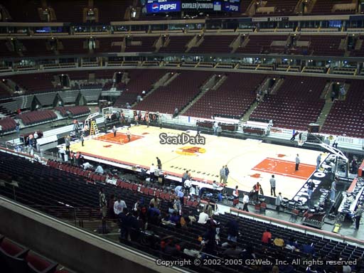 Seat view from section 232 at the United Center, home of the Chicago Bulls