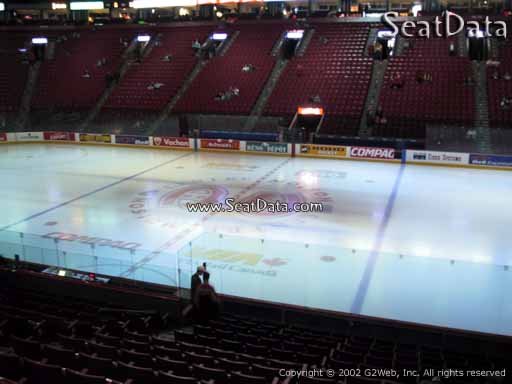 Seat view from section 112 at the Bell Centre, home of the Montreal Canadiens