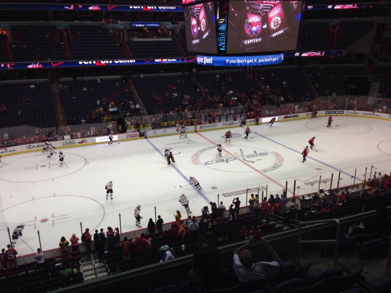 Seat view from section 213 at Capital One Arena, home of the Washington Capitals