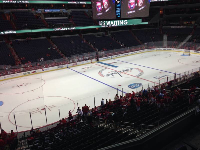 Seat view from section 227 at Capital One Arena, home of the Washington Capitals