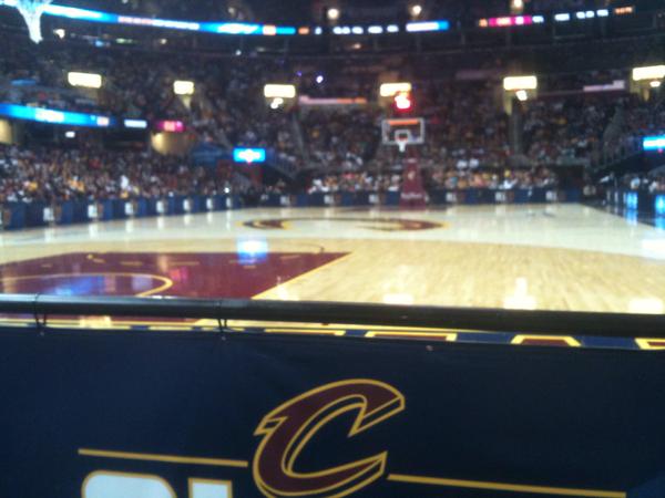 Seat view from section 18 at Rocket Mortgage FieldHouse, home of the Cleveland Cavaliers