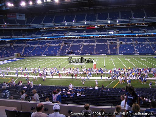 Seat view from section 239 at Lucas Oil Stadium, home of the Indianapolis Colts
