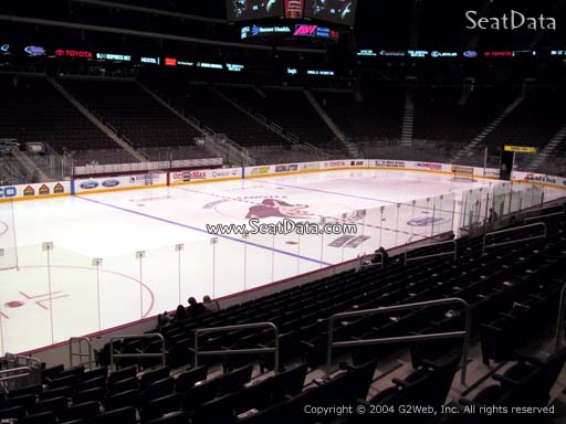 Seat view from section 114 at Gila River Arena, home of the Arizona Coyotes