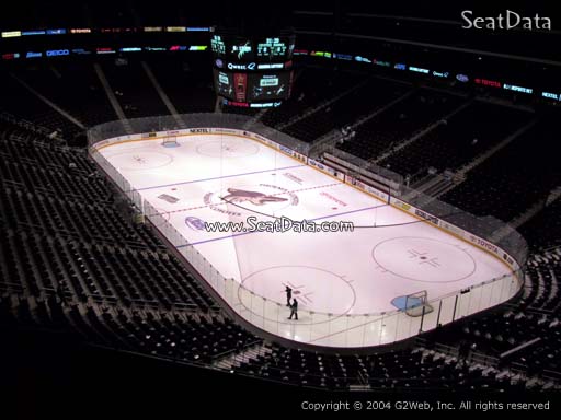 Seat view from section 211 at Gila River Arena, home of the Arizona Coyotes