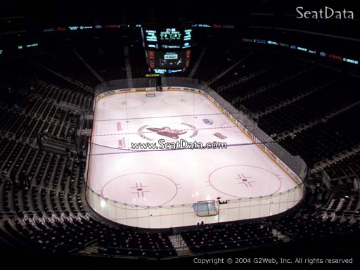 Seat view from section 224 at Gila River Arena, home of the Arizona Coyotes