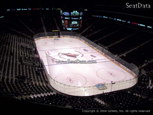 Seat view from section 225 at Gila River Arena, home of the Arizona Coyotes