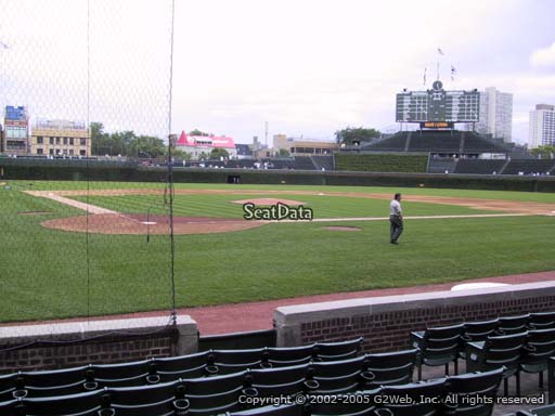 Seat view from section 24 at Wrigley Field, home of the Chicago Cubs