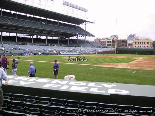 Seat view from section 31 at Wrigley Field, home of the Chicago Cubs