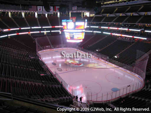 Seat view from section 117 at the Prudential Center, home of the New Jersey Devils