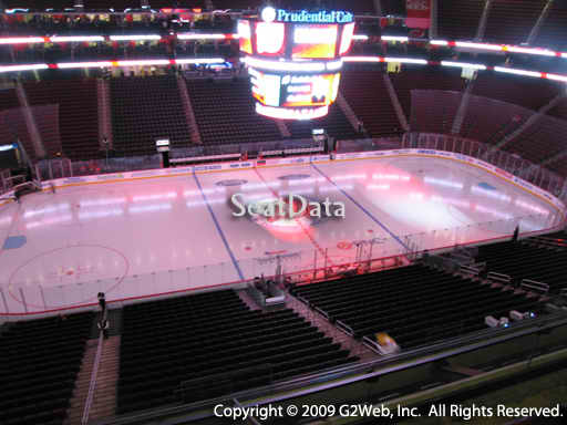 Seat view from section 127 at the Prudential Center, home of the New Jersey Devils