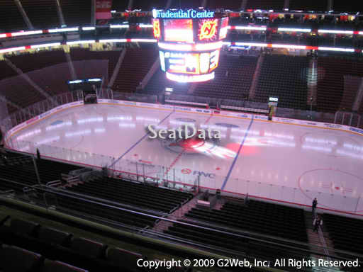 Seat view from section 130 at the Prudential Center, home of the New Jersey Devils