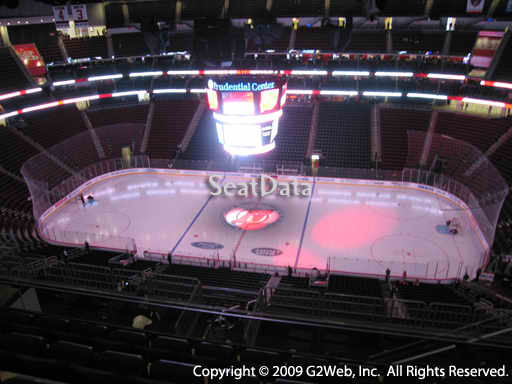 Seat view from section 213 at the Prudential Center, home of the New Jersey Devils