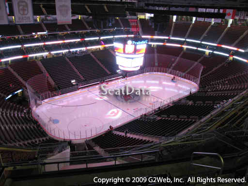 Seat view from section 225 at the Prudential Center, home of the New Jersey Devils