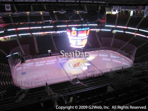 Seat view from section 227 at the Prudential Center, home of the New Jersey Devils
