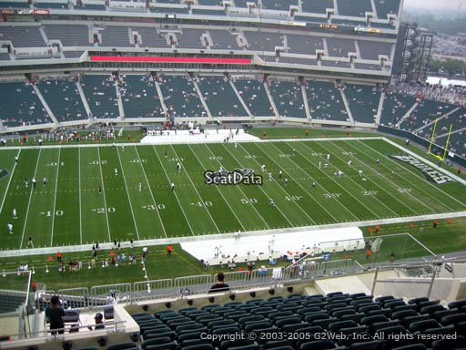Seat view from section 223 at Lincoln Financial Field, home of the Philadelphia Eagles