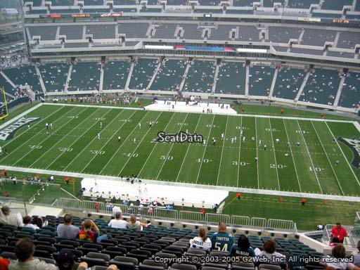 Seat view from section 226 at Lincoln Financial Field, home of the Philadelphia Eagles